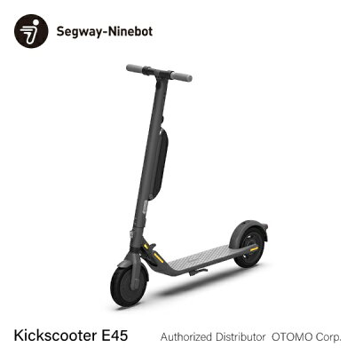 セグウェイ・ナインボット Segway-Ninebot E45 Kickscooter 増設バッテリー付 E45 グレー 53642